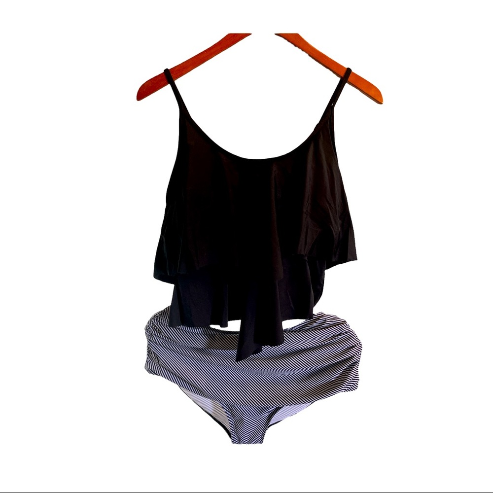 Two piece swim suit